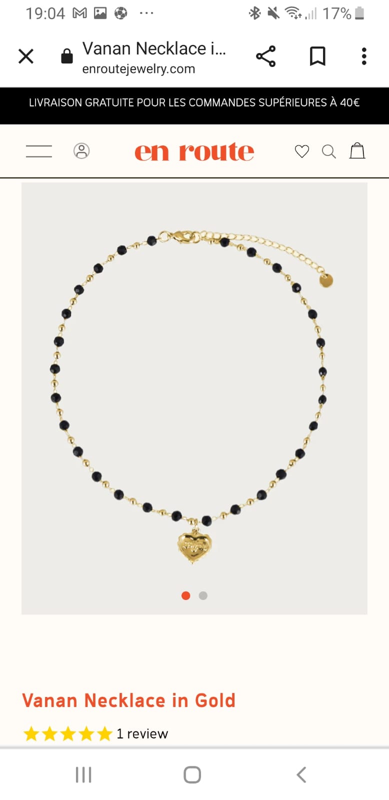 Gold Vanan Necklace